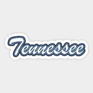 Football Fan of Tennessee Sticker